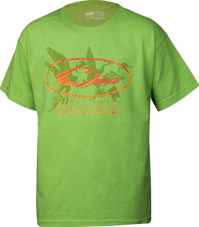Drake Youth Oval Ducks Logo T-Shirt